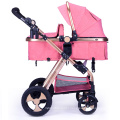 Baby Stroller 3 in 1 newborn pushchair with car  High Landscape strollers for 0-36 months trolley Light Baby Pram